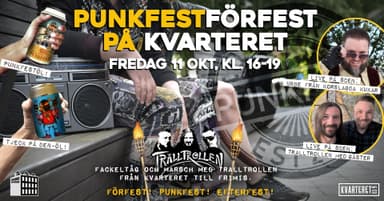 Förfest på Kvarteret 